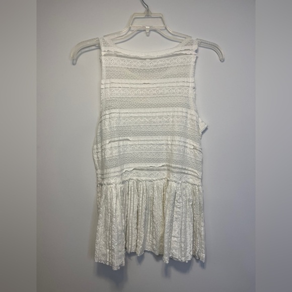 Intimately Free People Sheer Lace Tank Top Tunic M - Picture 7 of 9